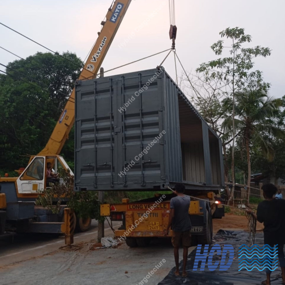 Steel Containerized Office for Samagi Exports – Ambalangoda