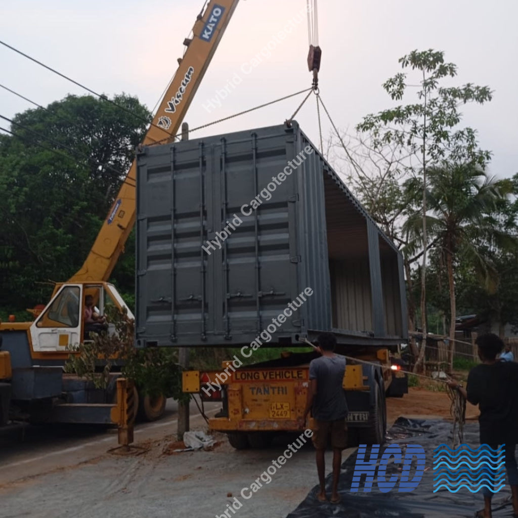 Steel Containerized Office for Samagi Exports – Ambalangoda