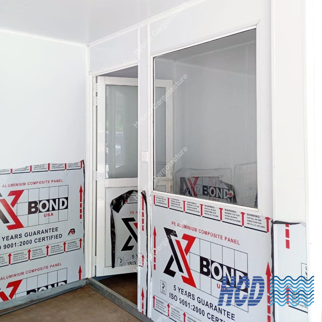Steel Containerized Office for Samagi Exports – Ambalangoda