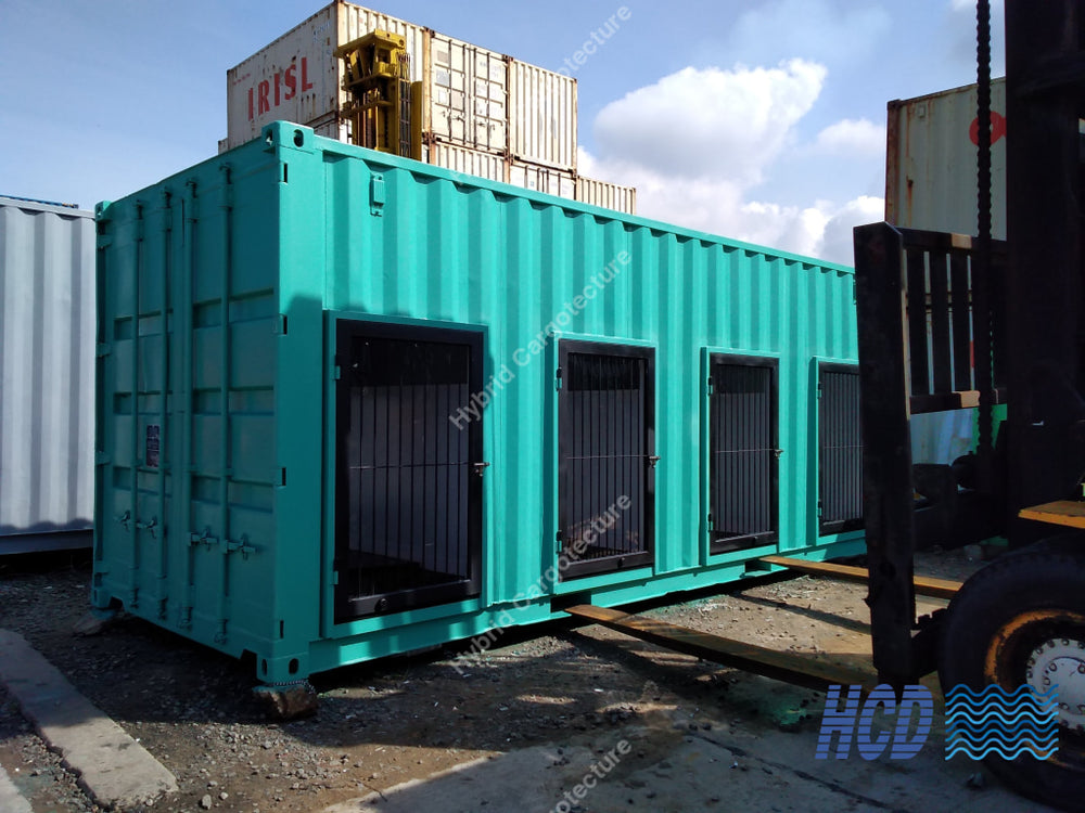 Kennel Boxes @ Shangri-la's Hambantota - Hybrid Cargotecture Development | We are Sri Lanka’s #1 innovative supplier in shipping container and civil building solutions, hybrid hotels, hybrid homes, shipping container homes, including office containers, shipping container office, ISO containers, shipping container conversion and steel fabricated boxes..