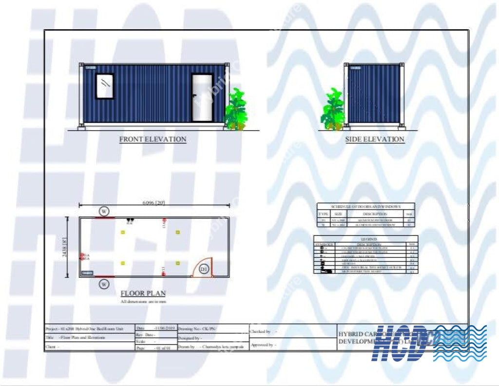 Office Container Plans – Hybrid Cargotecture Development Private Limited