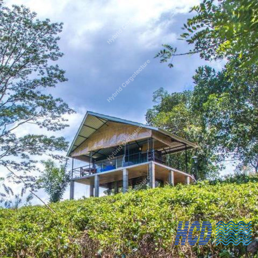 Hillside boutique resort building at Sola Nature Resort