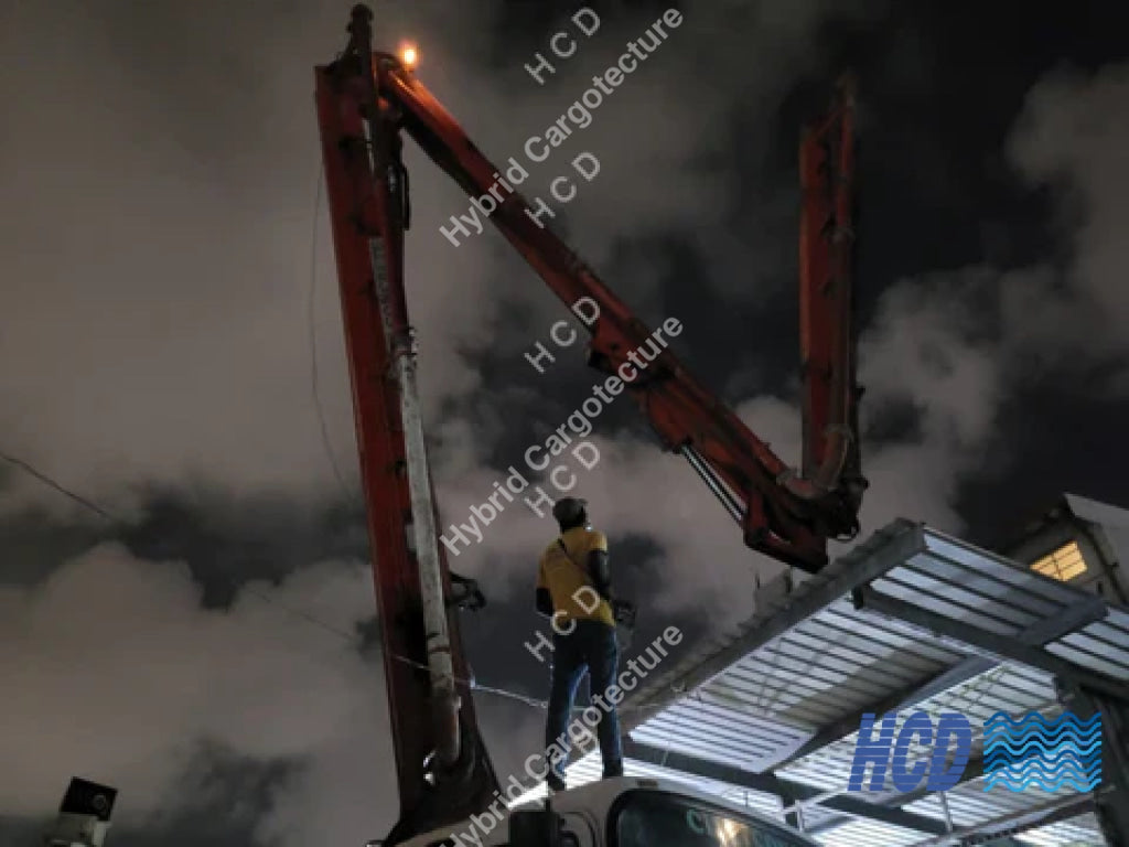 Steel Building [Client Macktiles Lanka Sea View Avenue Colombo 03] Steel