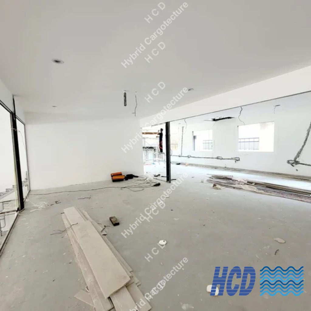 Steel Building [Client Macktiles Lanka Sea View Avenue Colombo 03] Steel