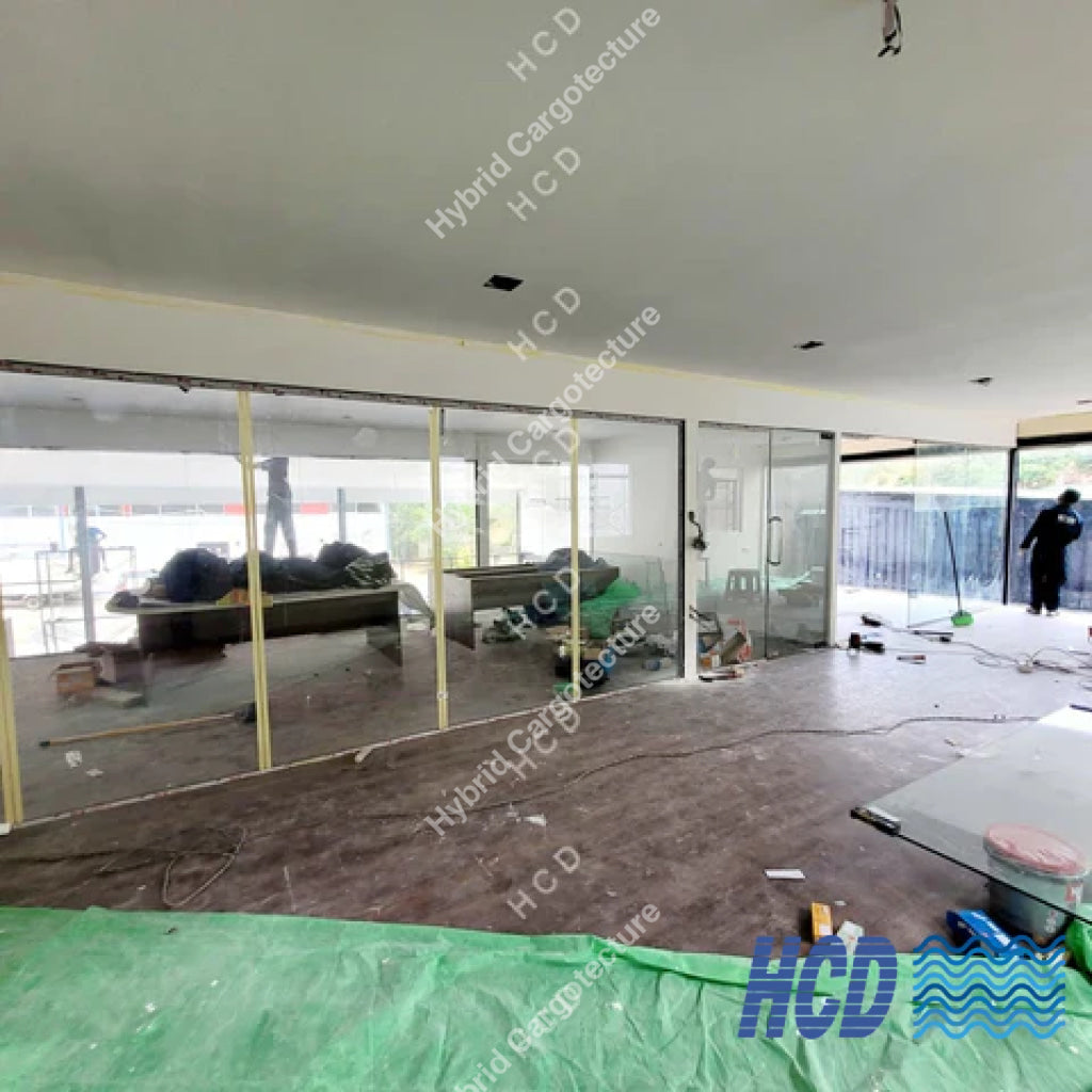 Steel Building [Client Macktiles Lanka Sea View Avenue Colombo 03] Steel