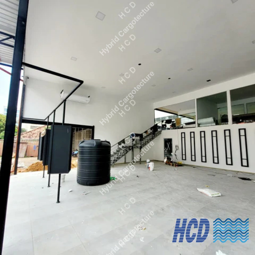 Steel Building [Client Macktiles Lanka Sea View Avenue Colombo 03] Steel