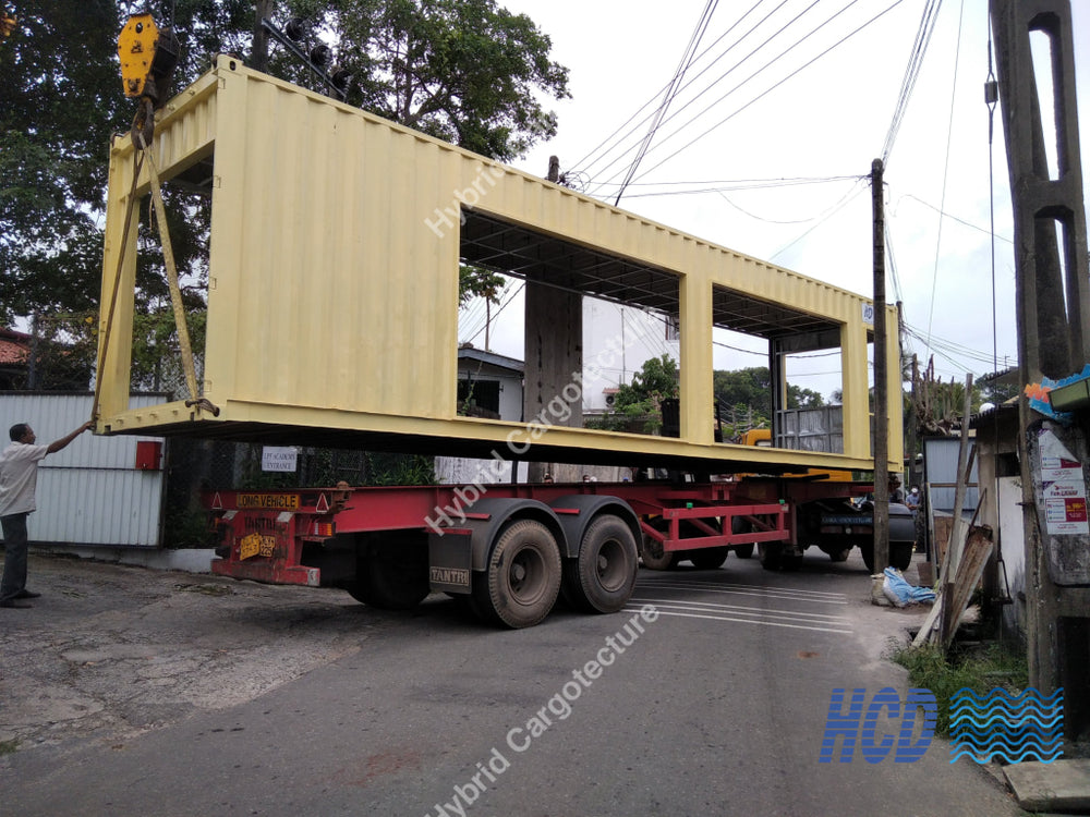 Steel Structure And Shipping Container Hybrid Building