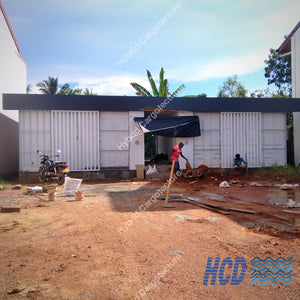 Steel Civil And Shipping Container Hybrid Office In Rajagiriya