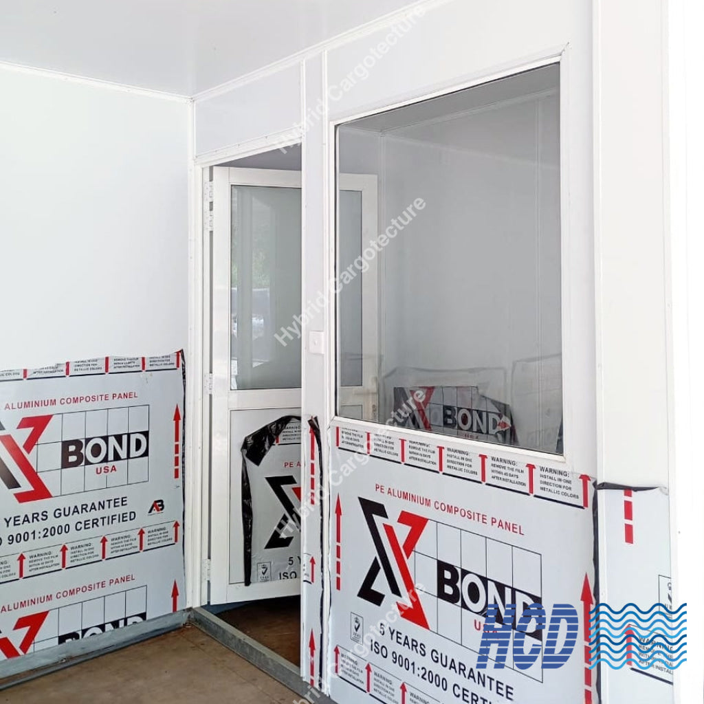 Steel Containerized Office for Samagi Exports – Ambalangoda