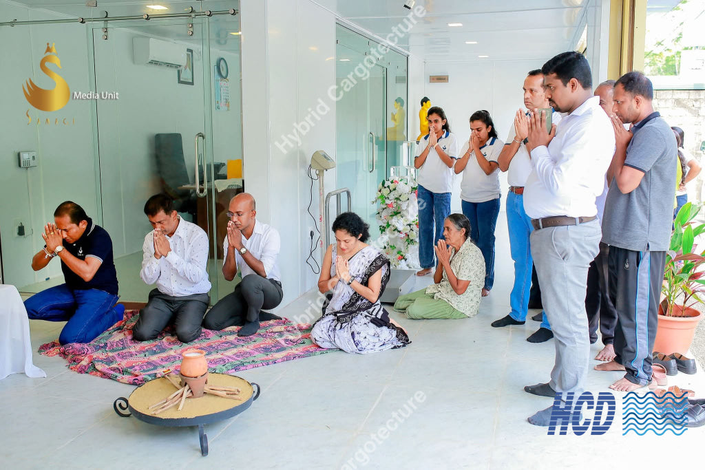 Steel Containerized Office for Samagi Exports – Ambalangoda