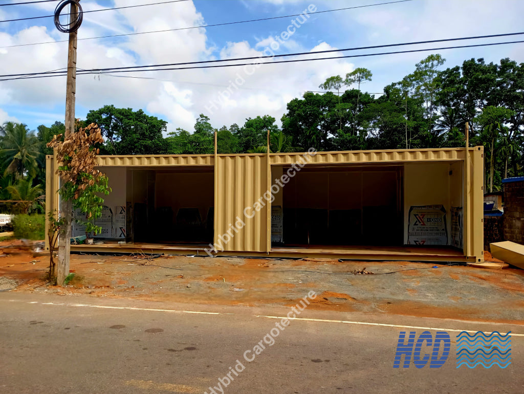 Steel Containerized Office for Samagi Exports – Ambalangoda