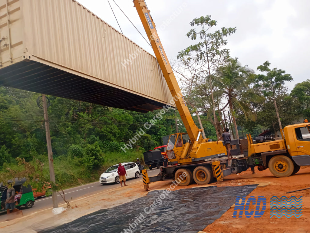 Steel Containerized Office for Samagi Exports – Ambalangoda