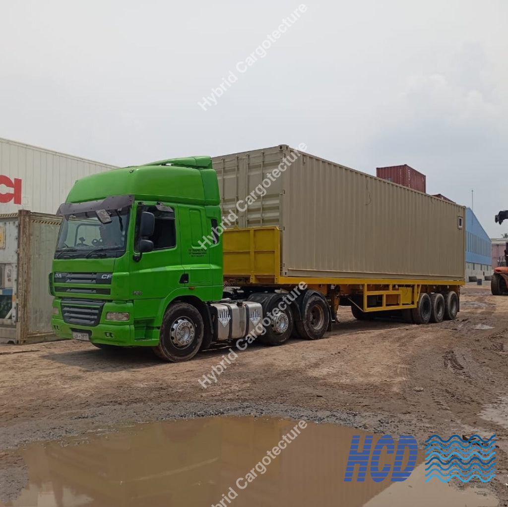 Steel Containerized Office for Samagi Exports – Ambalangoda