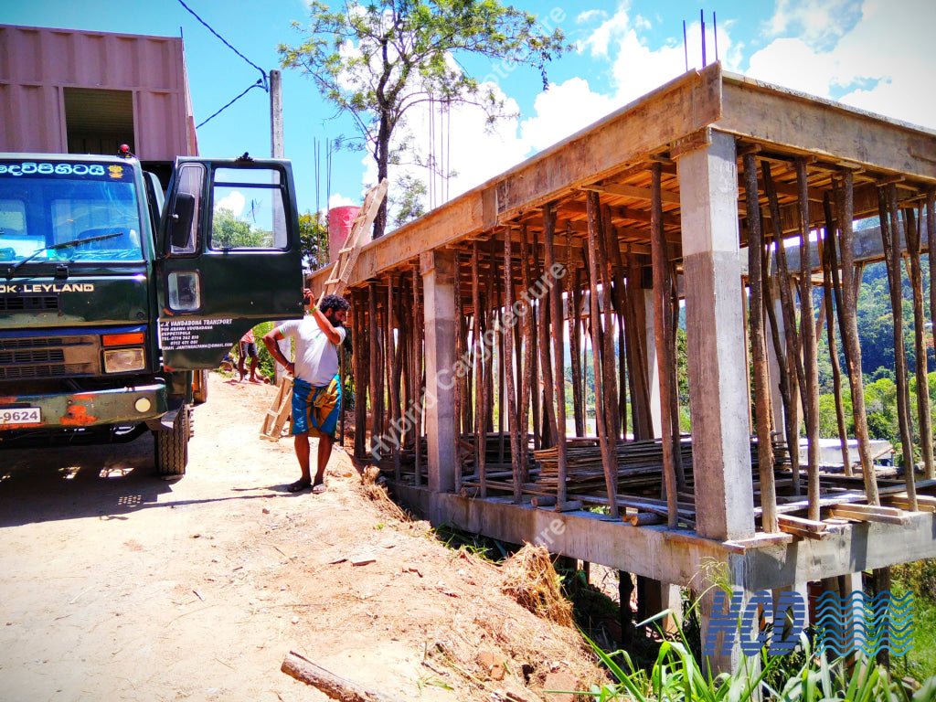 Steel Structure Civil Construction And Hybrid Shipping Container Vila