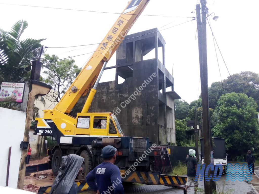 Luxurious Two-Story Container Home Overlooking Diyawanna Lake
