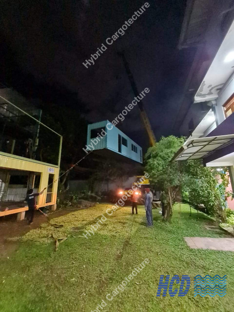 Steel Structure And Shipping Container Hybrid Building