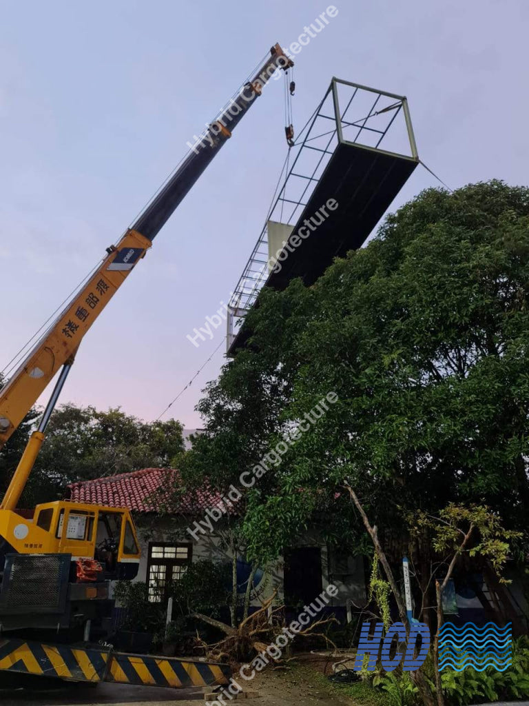 Steel Structure And Shipping Container Hybrid Building