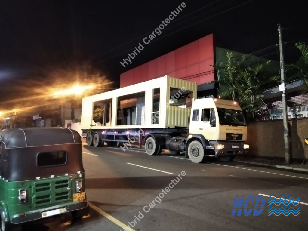 Steel Structure And Shipping Container Hybrid Building