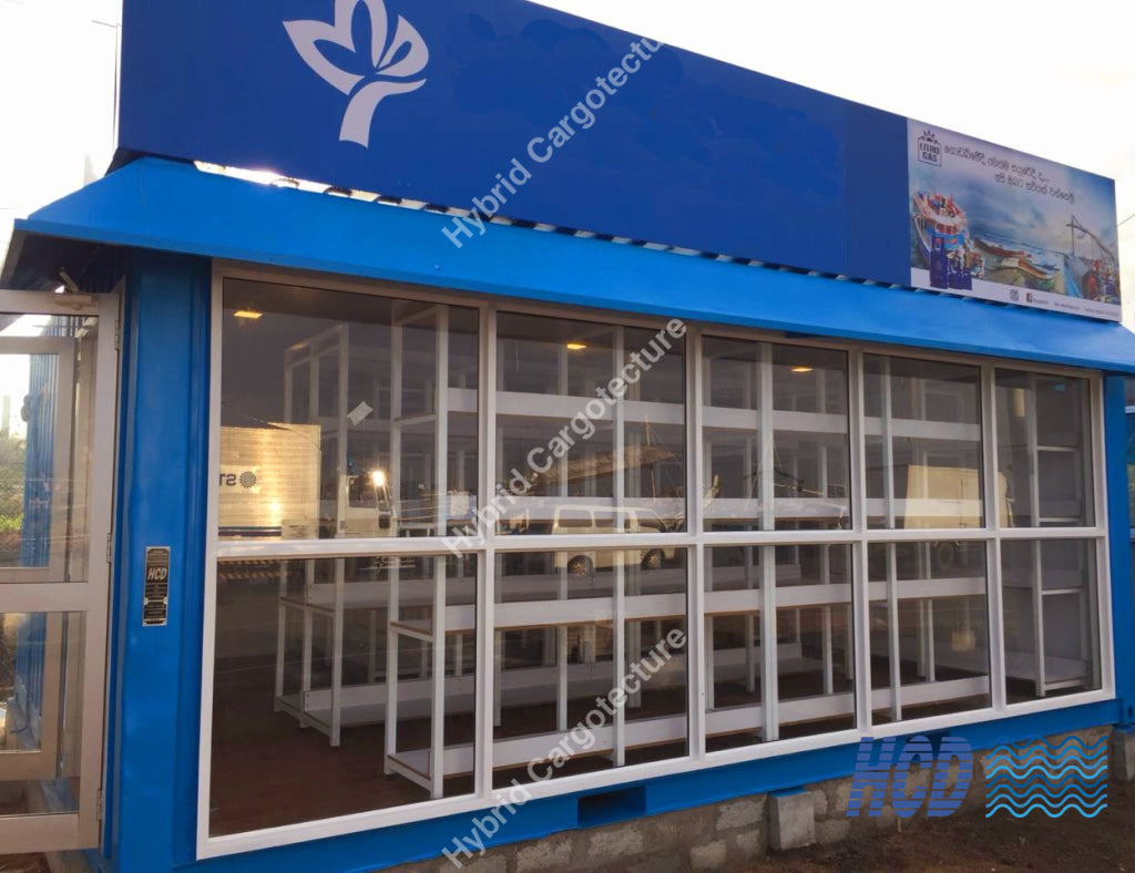 Hybrid Up-cycled Shipping Container Conversions to a Supermarket - Hybrid Cargotecture Development | We are Sri Lanka’s #1 innovative supplier in shipping container and civil building solutions, hybrid hotels, hybrid homes, shipping container homes, including office containers, shipping container office, ISO containers, shipping container conversion and steel fabricated boxes..