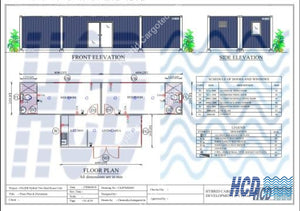 Two Bedroom Plan - 212 Home