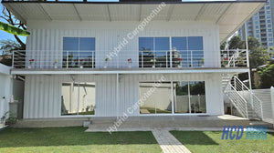 Luxurious Two-Story Container Home Overlooking Diyawanna Lake