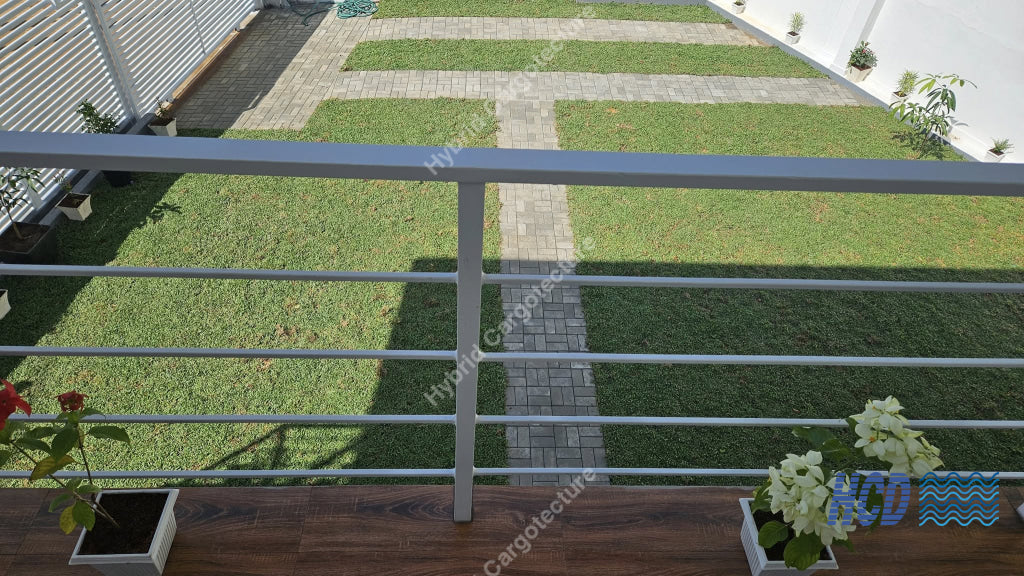 Two-Story Container Home Overlooking Diyawanna Lake