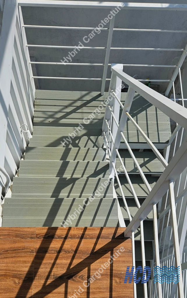 Two-Story Container Home Overlooking Diyawanna Lake