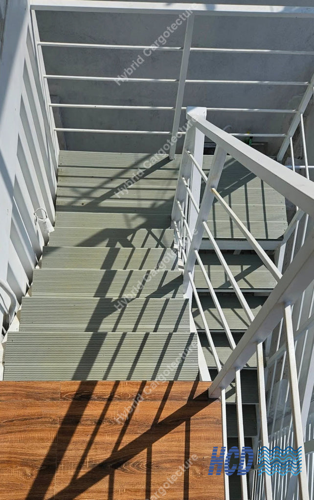 Two-Story Container Home Overlooking Diyawanna Lake