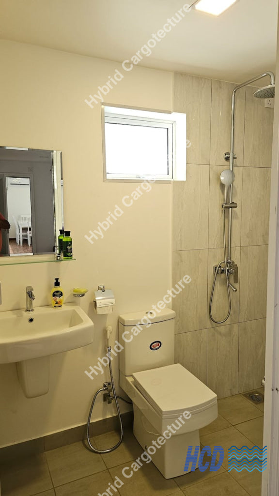 Luxurious Two-Story Container Home Overlooking Diyawanna Lake