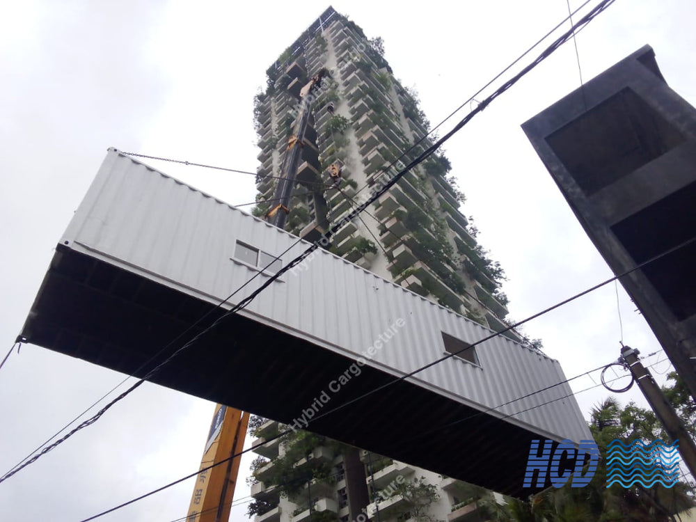 Luxurious Two-Story Container Home Overlooking Diyawanna Lake