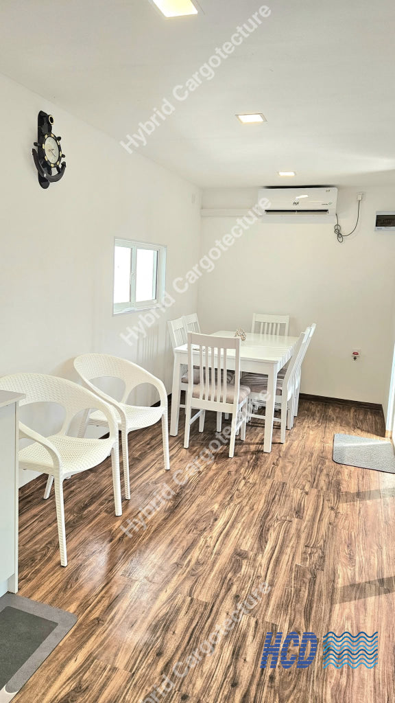 Two-Story Container Home Overlooking Diyawanna Lake