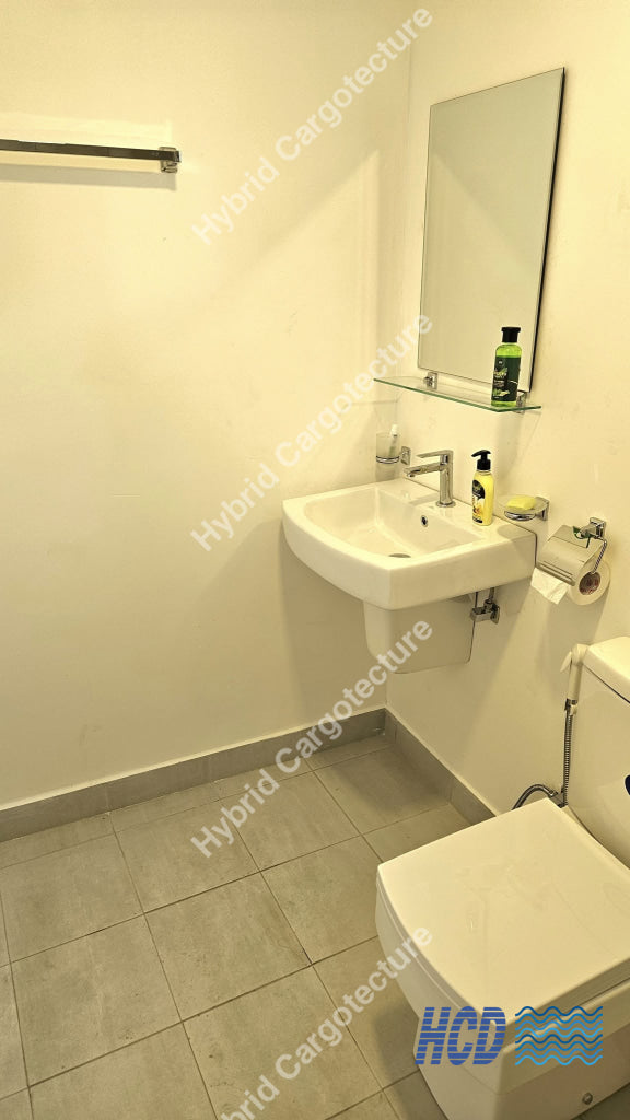 Two-Story Container Home Overlooking Diyawanna Lake