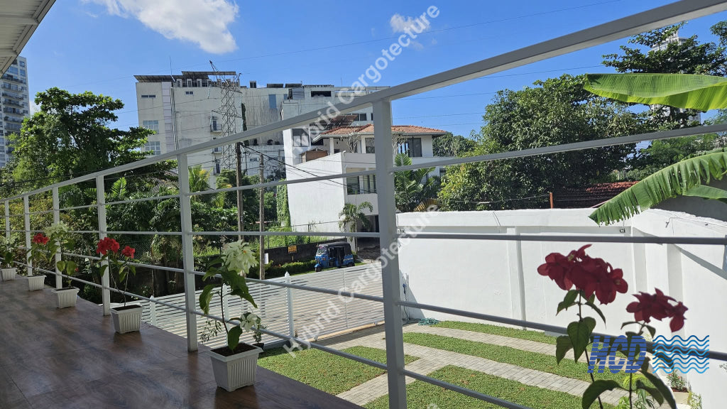 Two-Story Container Home Overlooking Diyawanna Lake