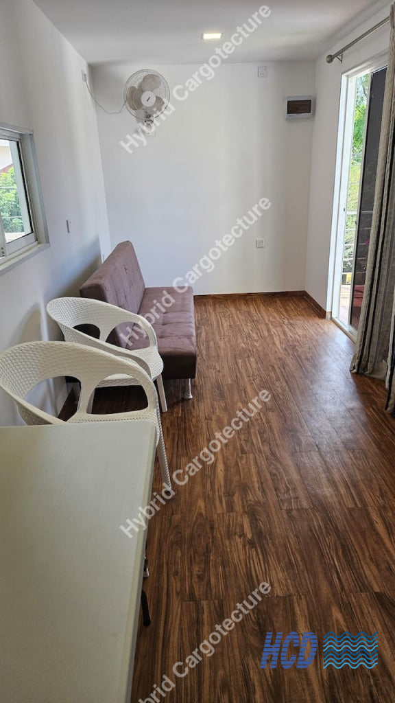 Luxurious Two-Story Container Home Overlooking Diyawanna Lake