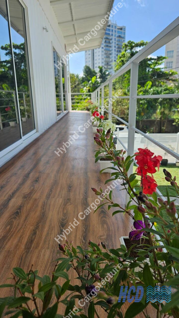 Luxurious Two-Story Container Home Overlooking Diyawanna Lake