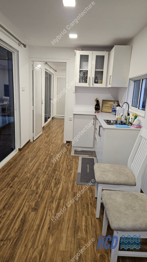 Two-Story Container Home Overlooking Diyawanna Lake