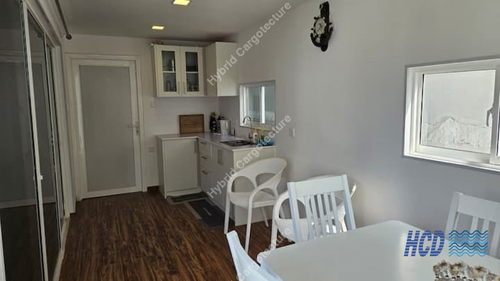 Luxurious Two-Story Container Home Overlooking Diyawanna Lake