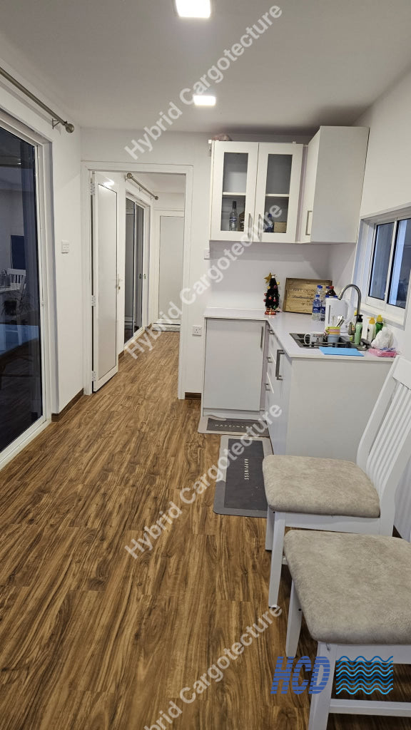 Two-Story Container Home Overlooking Diyawanna Lake