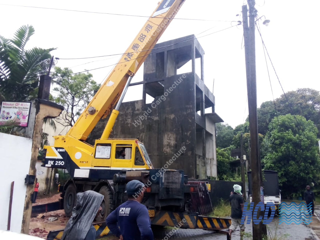 Luxurious Two-Story Container Home Overlooking Diyawanna Lake