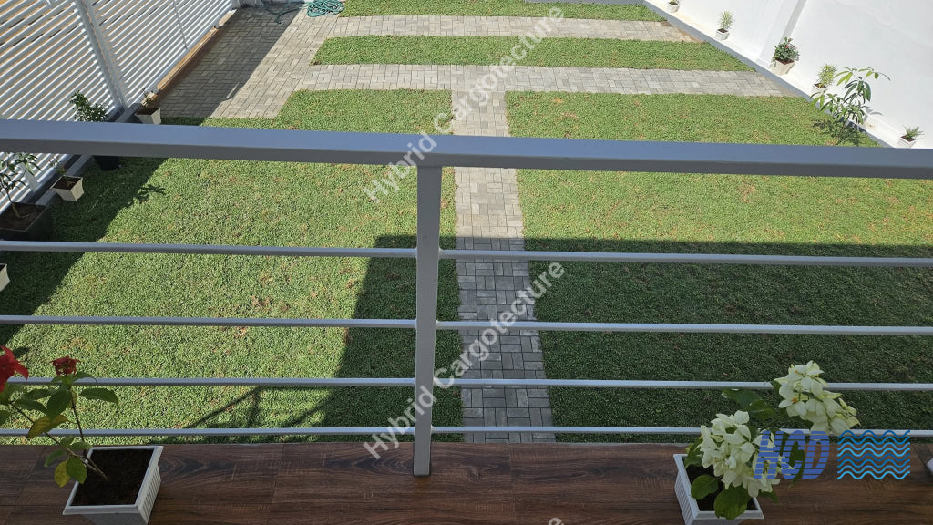 Two-Story Container Home Overlooking Diyawanna Lake