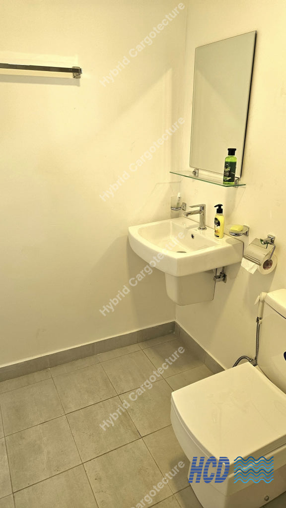 Two-Story Container Home Overlooking Diyawanna Lake