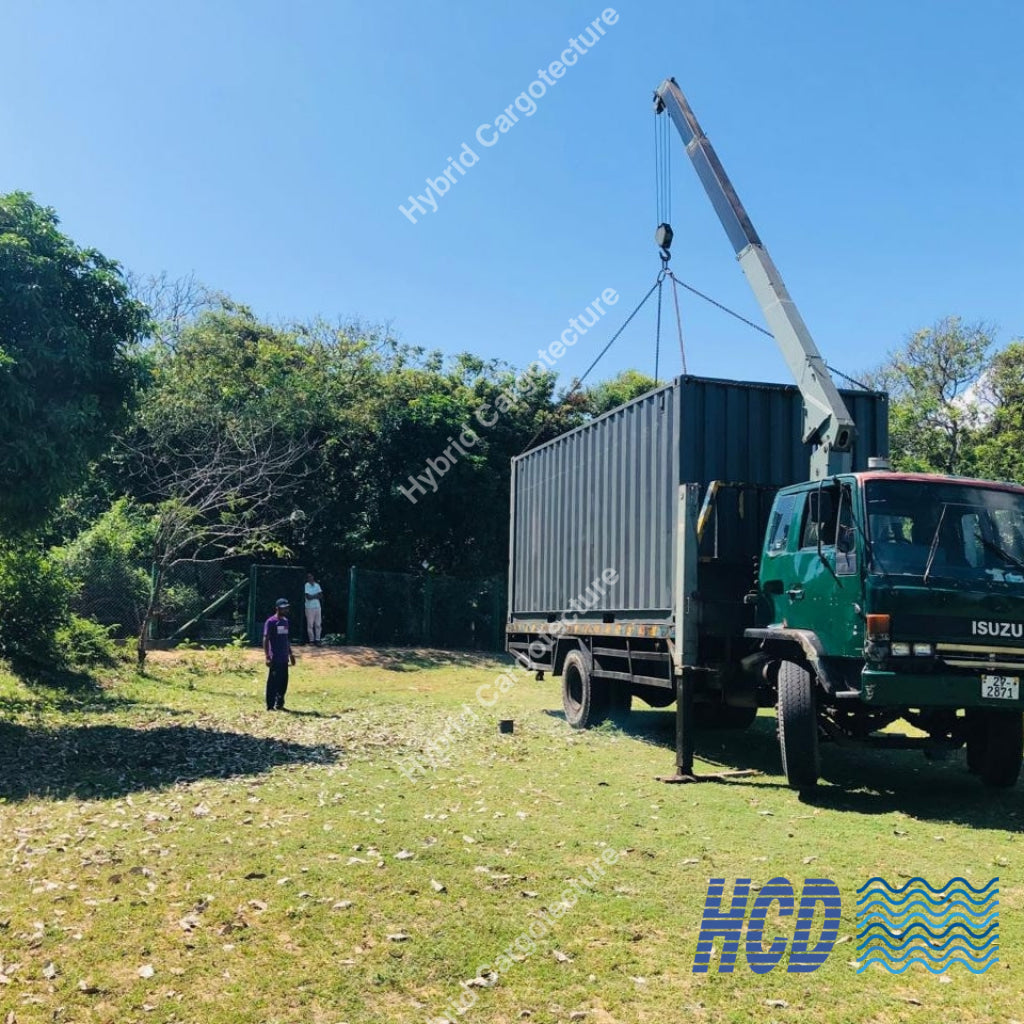 Premium Storage Shipping Containers Delivered to Uga Jungle Beach