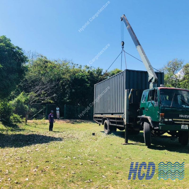 Premium Storage Shipping Containers Delivered to Uga Jungle Beach
