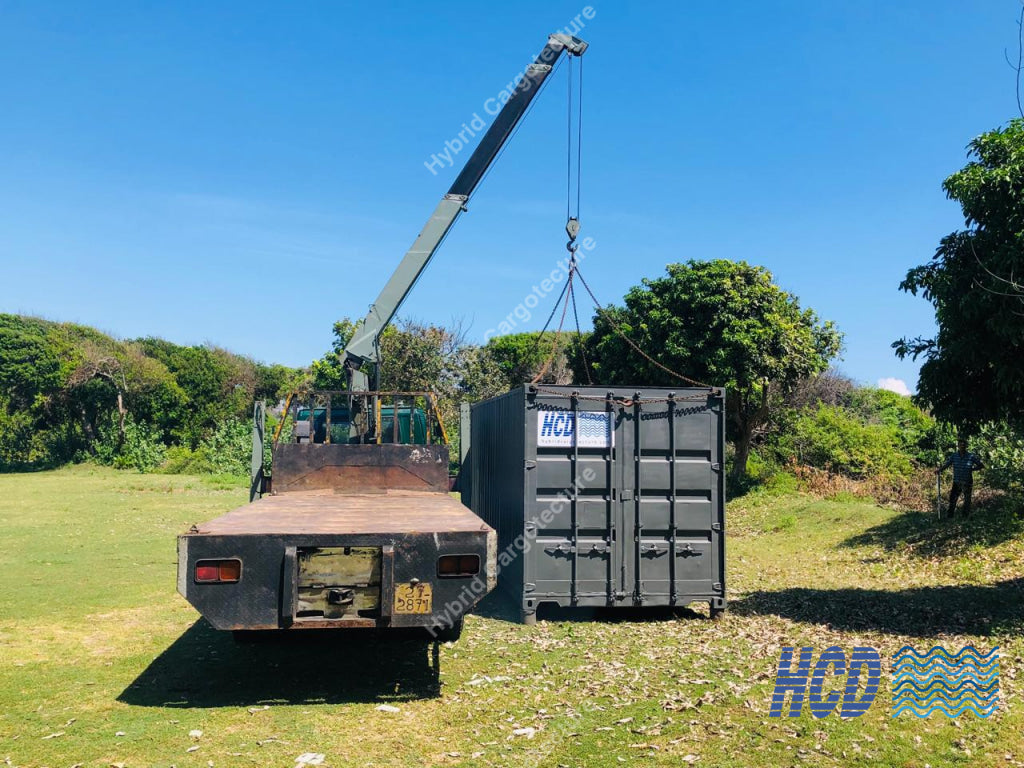 Premium Storage Shipping Containers Delivered to Uga Jungle Beach