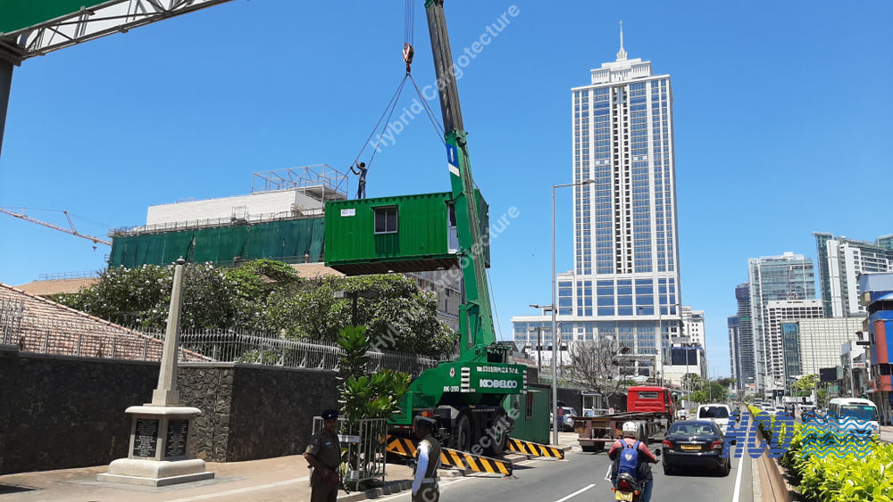 American Embassy In Sri Lanka Gets A Hcd Office Container Hybrid