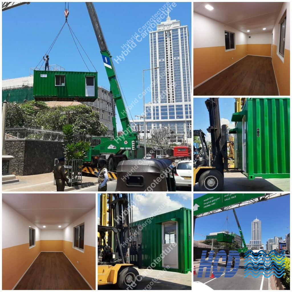 Office & Lunch Room Containers [Client - USA Embassy Colombo 03] Hybrid