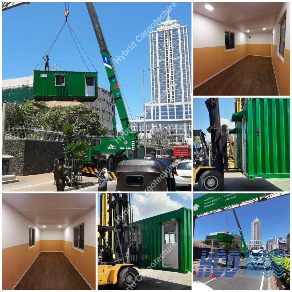 American Embassy In Sri Lanka Gets A Hcd Office Container Hybrid