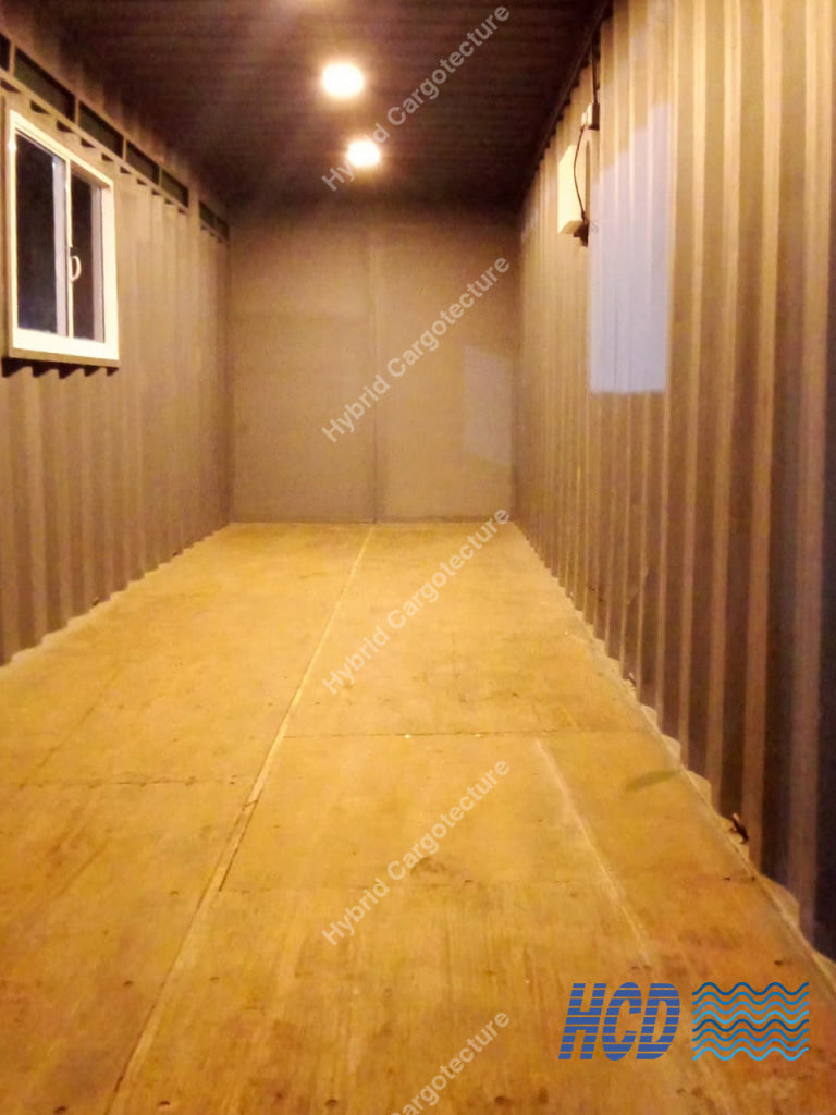 Uswattha Confectionery 40ft Hybrid Office & Storage Unit