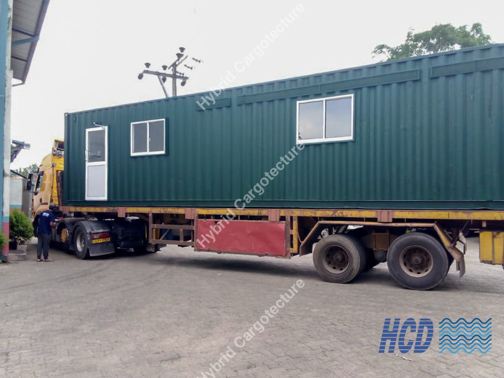 Uswattha Confectionery 40ft Hybrid Office & Storage Unit