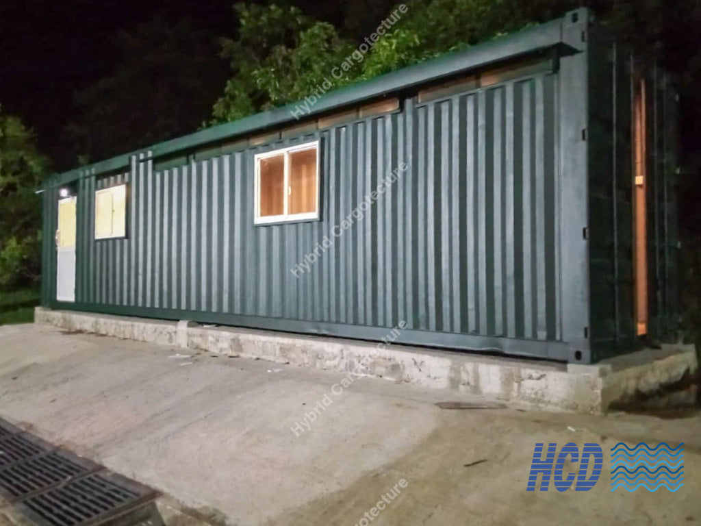Uswattha Confectionery 40ft Hybrid Office & Storage Unit